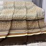 Плед cotton Rajtex 200*220 Блюз коричневый 14128c