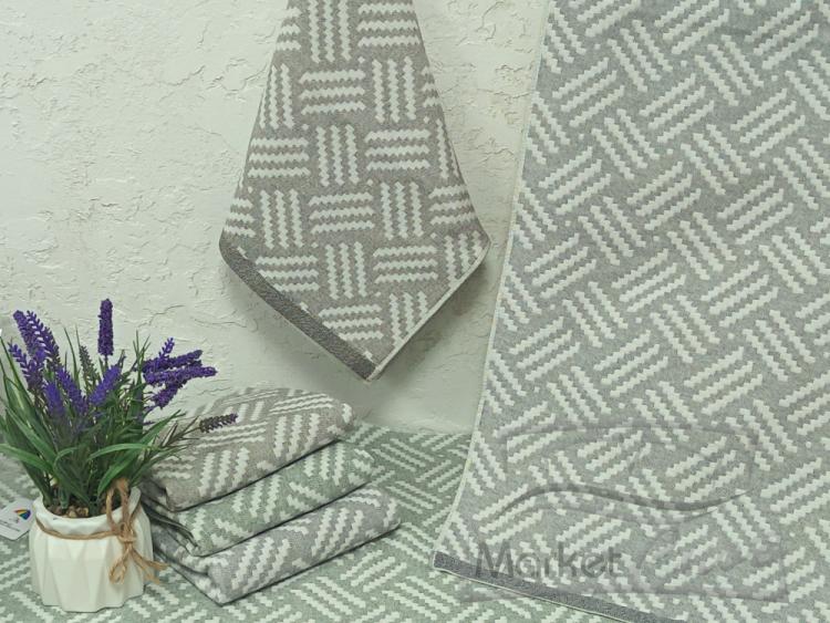 Полотенце лен махра 34*75 арт.5104288