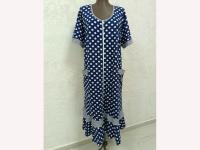 Халат трикотажный на молнии №30