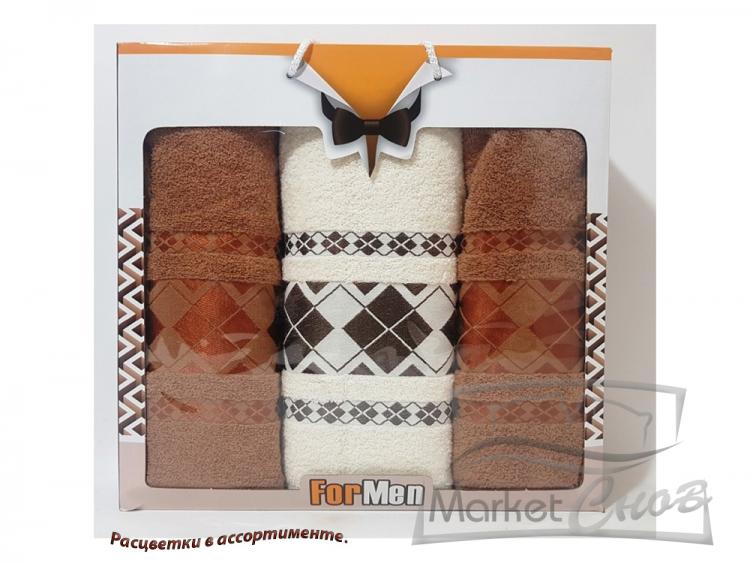 Набор Gulcan For Men (50*90/2+70*140) 100% хлопок