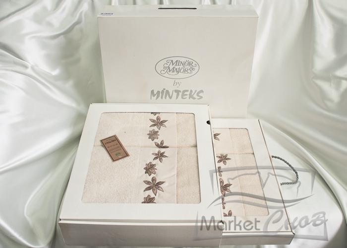 Набор "Minteks" в чемодане полотенце (50*90*2+70*140*2) 100% хлопок Набор "Minteks" в чемодане полотенце (50*90*2+70*140*2) 100% хлопок