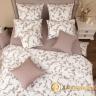 КПБ (2,0 сп.; сатин; 2 нав. 70*70) 5711/2 Ален кофе