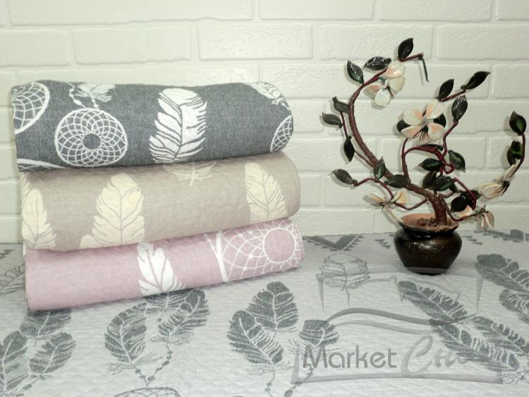 Покрывало Льняное 200*230 арт.4610069 дуб. 1