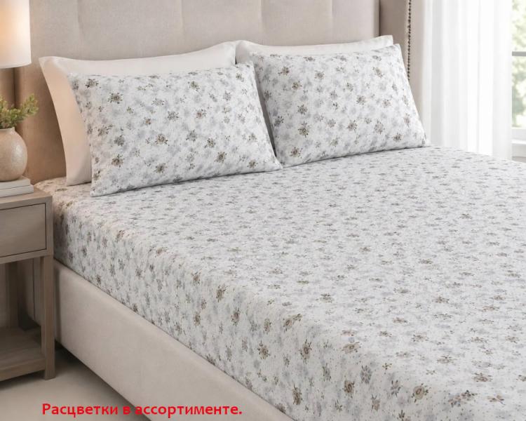 Простынь 240*260 с наволочками 50*70/2 Flossy Life Ranfors
