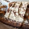 Плед cotton Rajtex 200*220 Осень коричневая 09109c
